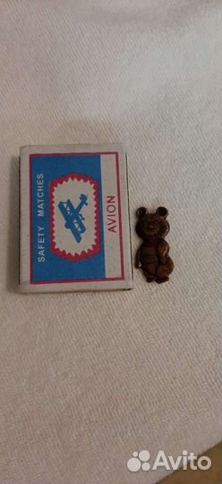 Значок олимпийский мишка