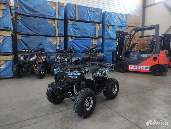 Квадроцикл Motoland 150 wild X PRO (Blue)