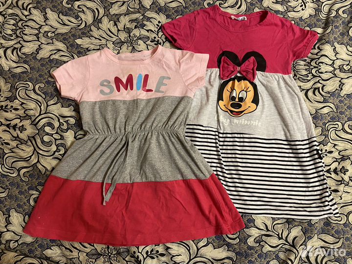 Вещи на девочку 3-4 лет пакетом