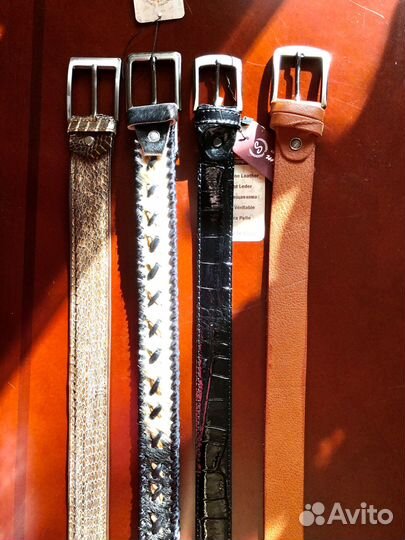 Новые Ремни мужские кожа змеи,верблюда и коровы