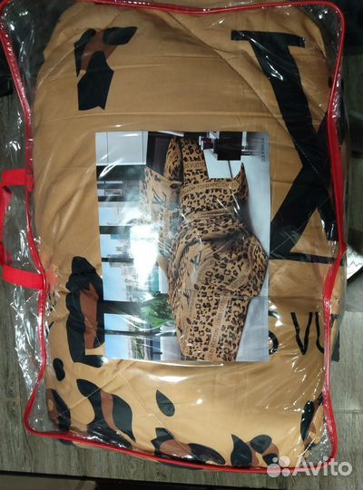 Постельное белье евро с одеялом и подушками