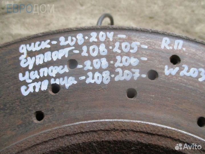 Диск тормозной передний mercedes W203 s1106609