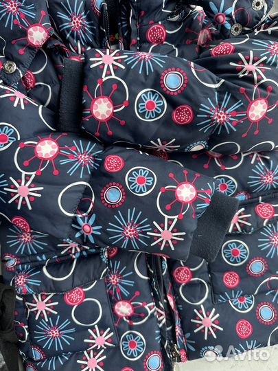 Зимний костюм для девочки 98