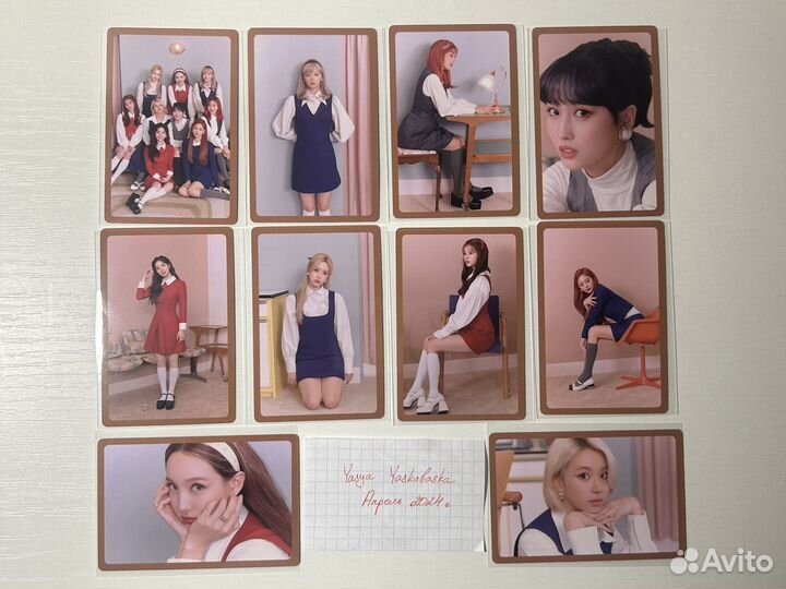 Карты BTS и twice