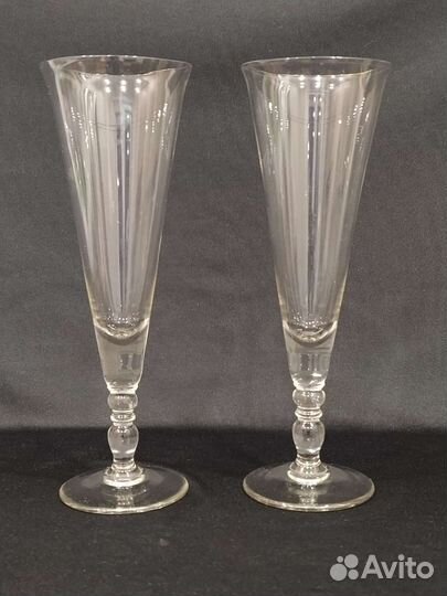 Фужеры для шампанского «Свадебные», СССР
