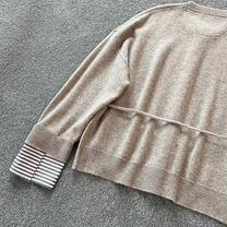 Бежевая кофта brunello cucinelli