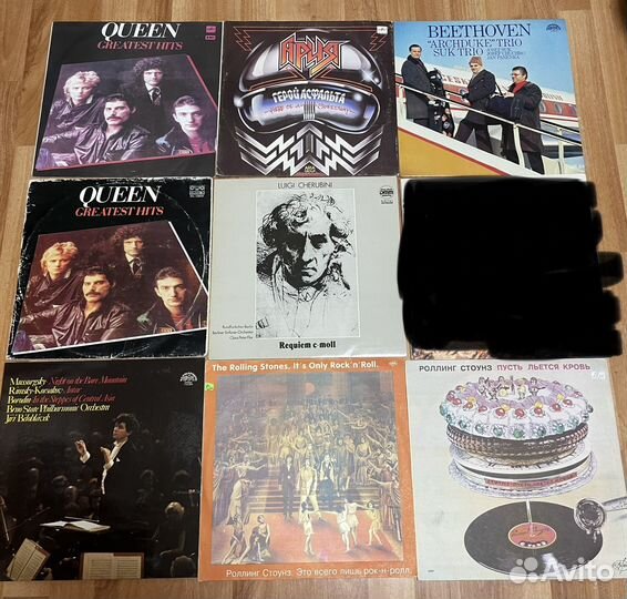 Виниловые пластинки СССР