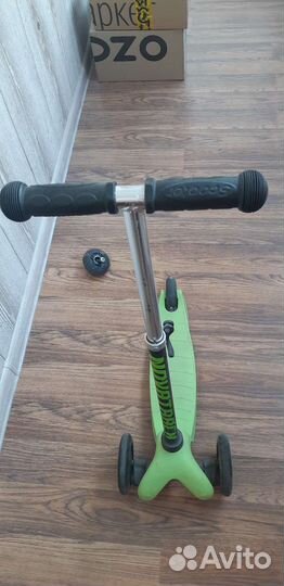 Самокат детский 3х колесный на запчасти