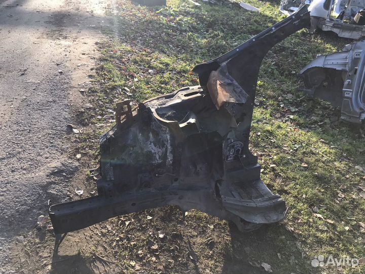 Лонжерон передний правый hyundai santa fe 3