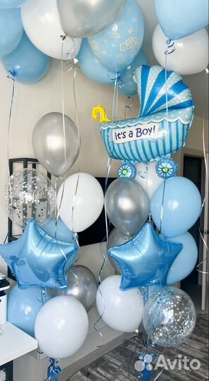 Фольгированные цифры и фигуры