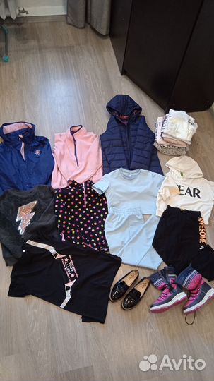 Вещи пакетом на девочку 146 152