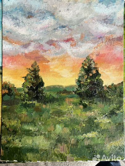 Живопись, аудиторные работы, пейзаж, портрет