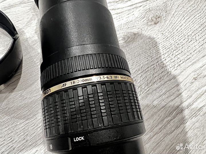 Объектив Tamron AF 18-200mm f/3.5-6.3 для sony