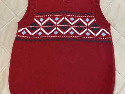 Жилет вязаный для мальчика размер 98 104, Волгоград