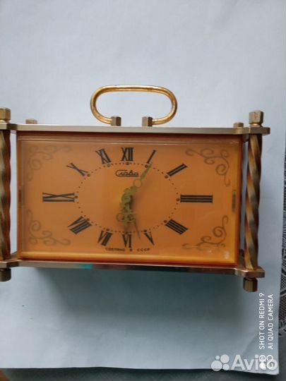Часы настольные СССР 
