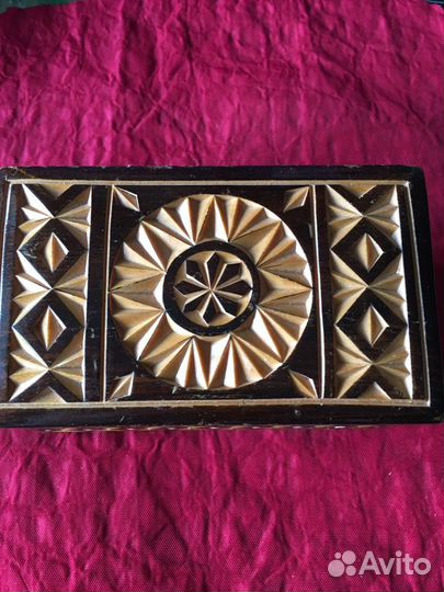 Шкатулка дерево новая два вида