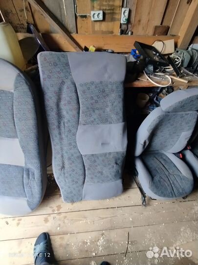 Daewoo matiz сиденья и задний диван