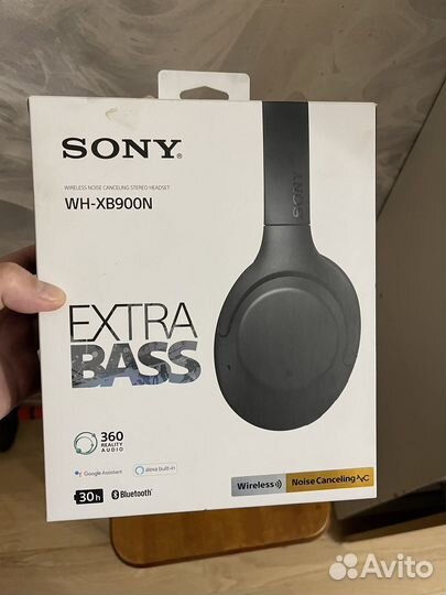 Беспроводные наушники sony Wh-xb900n