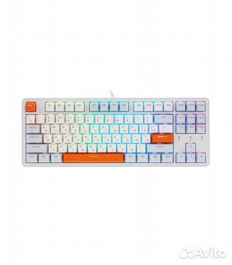 Механическая клавиатура Dareu A87X, голубой, белый