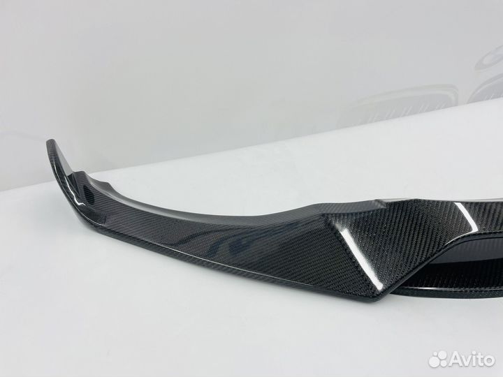Сплиттер BMW X4 G02 V-type сухой карбон