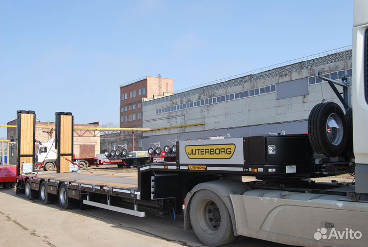 Полуприцеп трал (тяжеловоз) Juterborg JTB-40, 2024