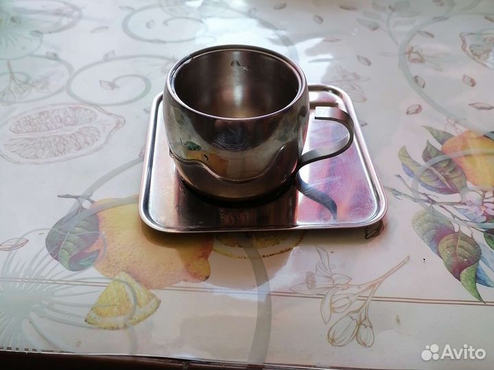 Кофейная пара из нержавейки