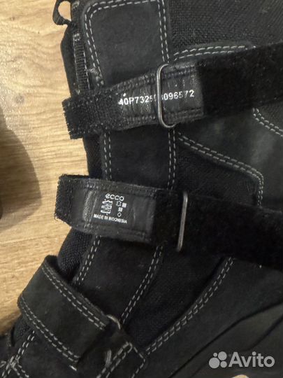 Зимние ботинки ecco 40