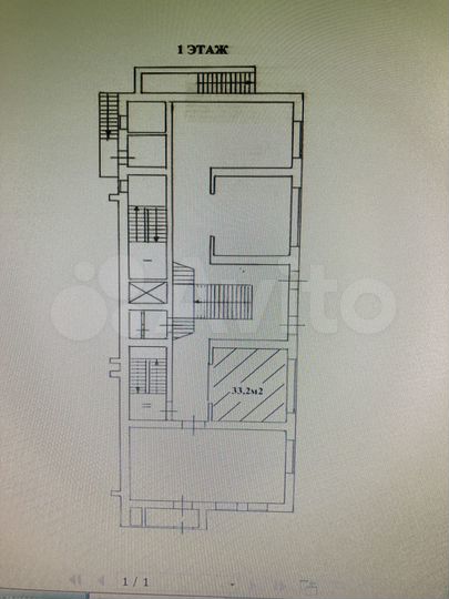 Торговая помещение, 33.2 м²