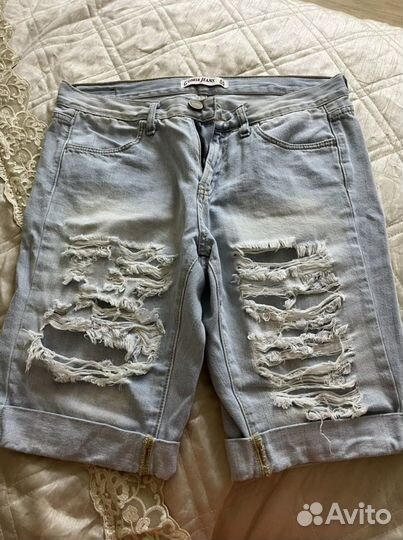 Шорты джинсовые