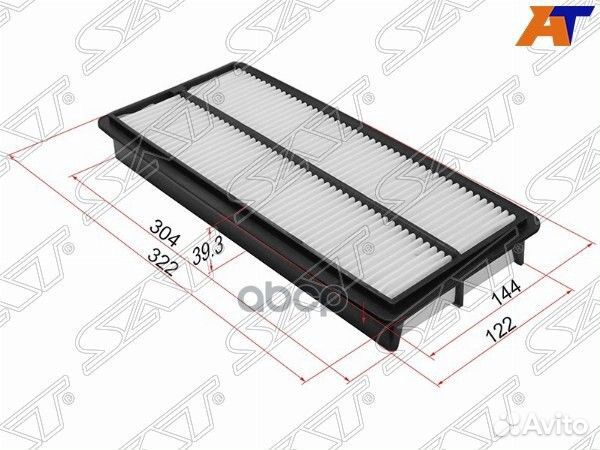 Фильтр воздушный honda accord/legend 02- 3.0/3