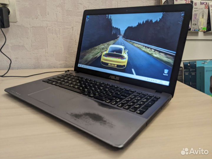 Мощный ноутбук Asus core i7/6gb/500hdd/nvidia 2gb