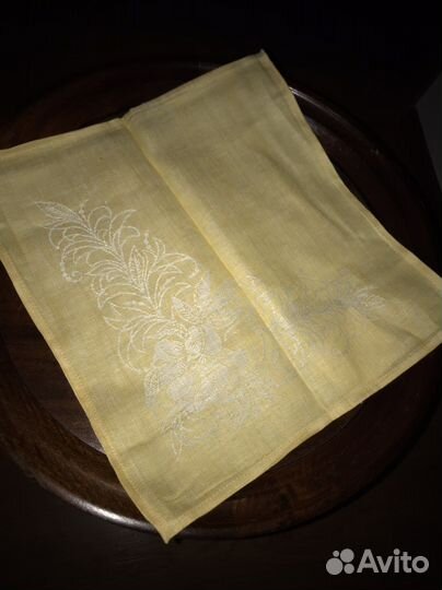 СССР. Салфетки льнянные