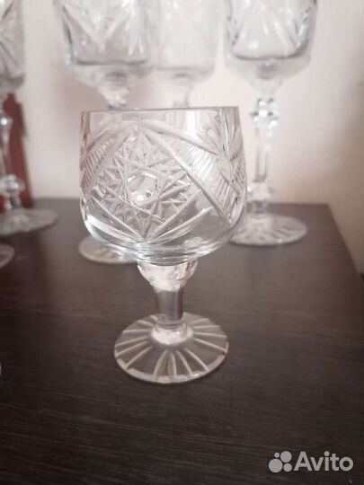 Хрустальные рюмки СССР