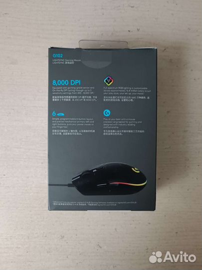 Игровая мышь Logitech g102