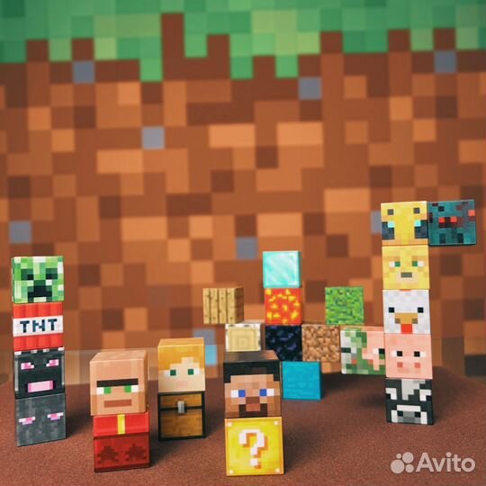 Конструктор Майнкрафт Магнитный