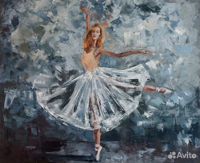 Картина маслом на холсте 