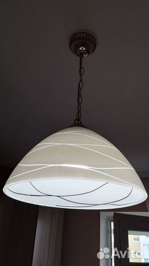 Светильник потолочный подвесной бу
