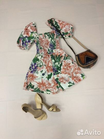 Комбинезон летний жен./сумка/босоножки