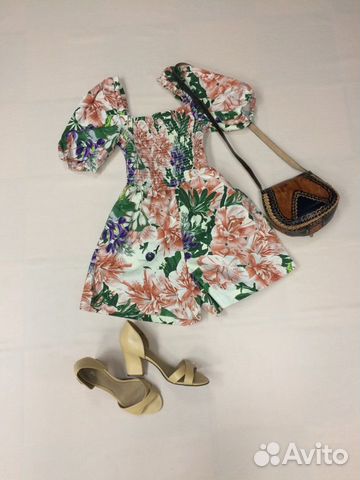 Комбинезон летний жен./сумка/босоножки