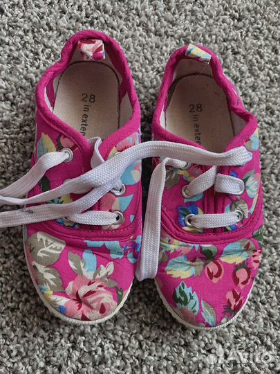 Кеды для девочки 28
