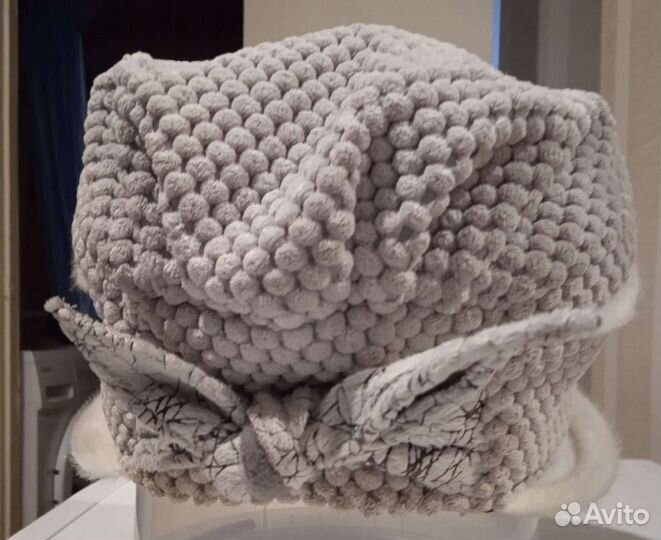 Шапка капор женская на весну-осень