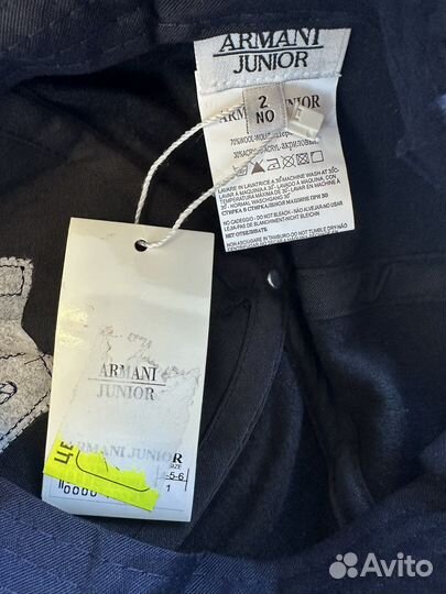 Кепка утепленная Armani оригинал 1-3года, 4-6лет