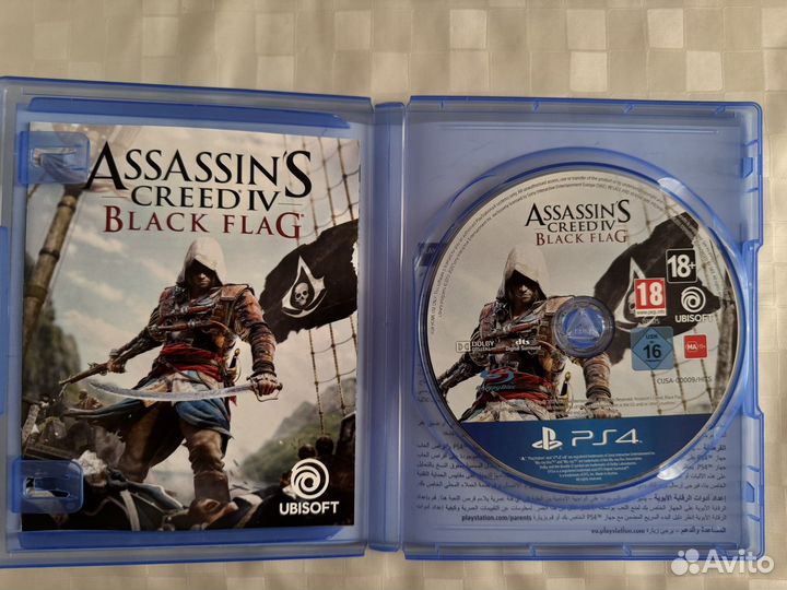 Игра Assassins Creed IV: Black Flag PS4/5