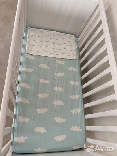 Детская кроватка IKEA сундвик