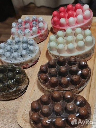 Мыло массажное с люфой