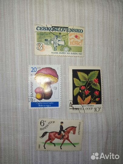 Марки СССР и других стран