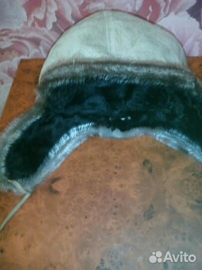 Шапка ушанка натуральная