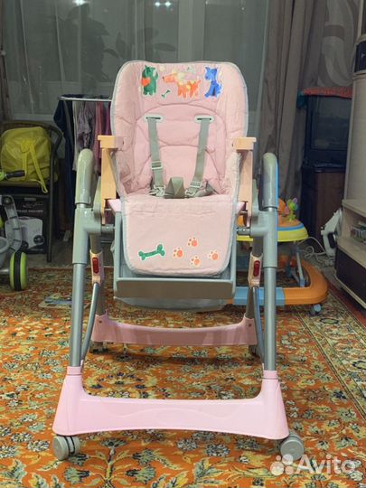 Стульчик для кормления happy baby