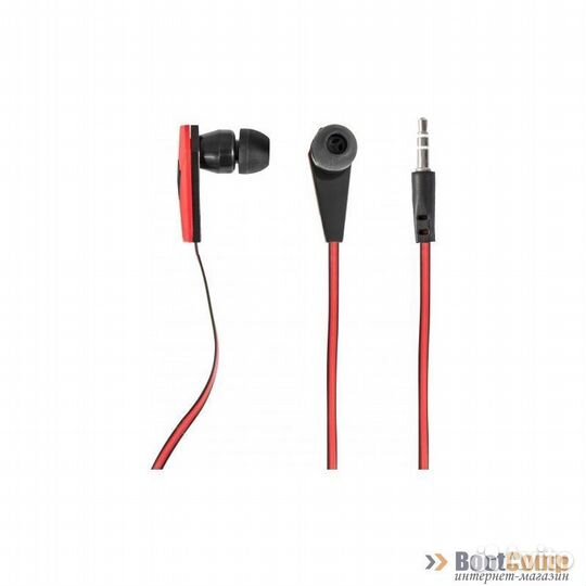 Наушники Defender Trendy 704 чёрный+красный