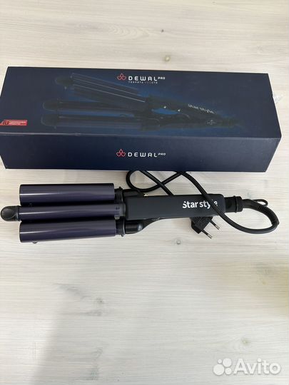 Щипцы тройная волна dewal 03-020